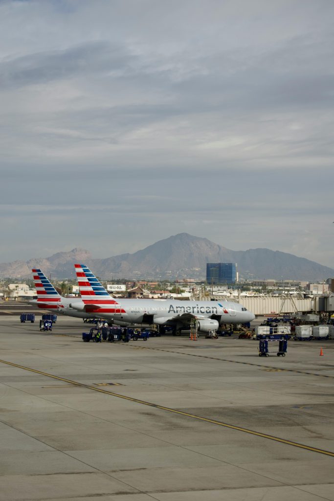 American airlines airplane